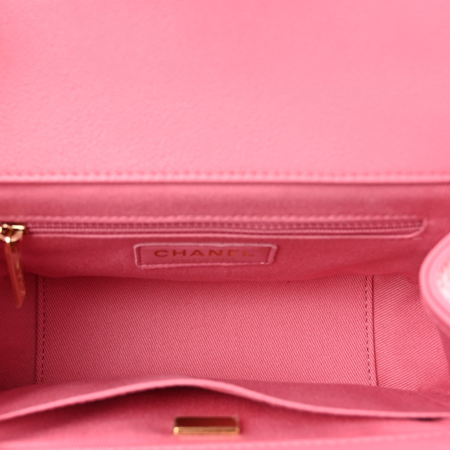 Chanel Caviar Quilted Small Business Affinity Flap Pink 5 of 11
