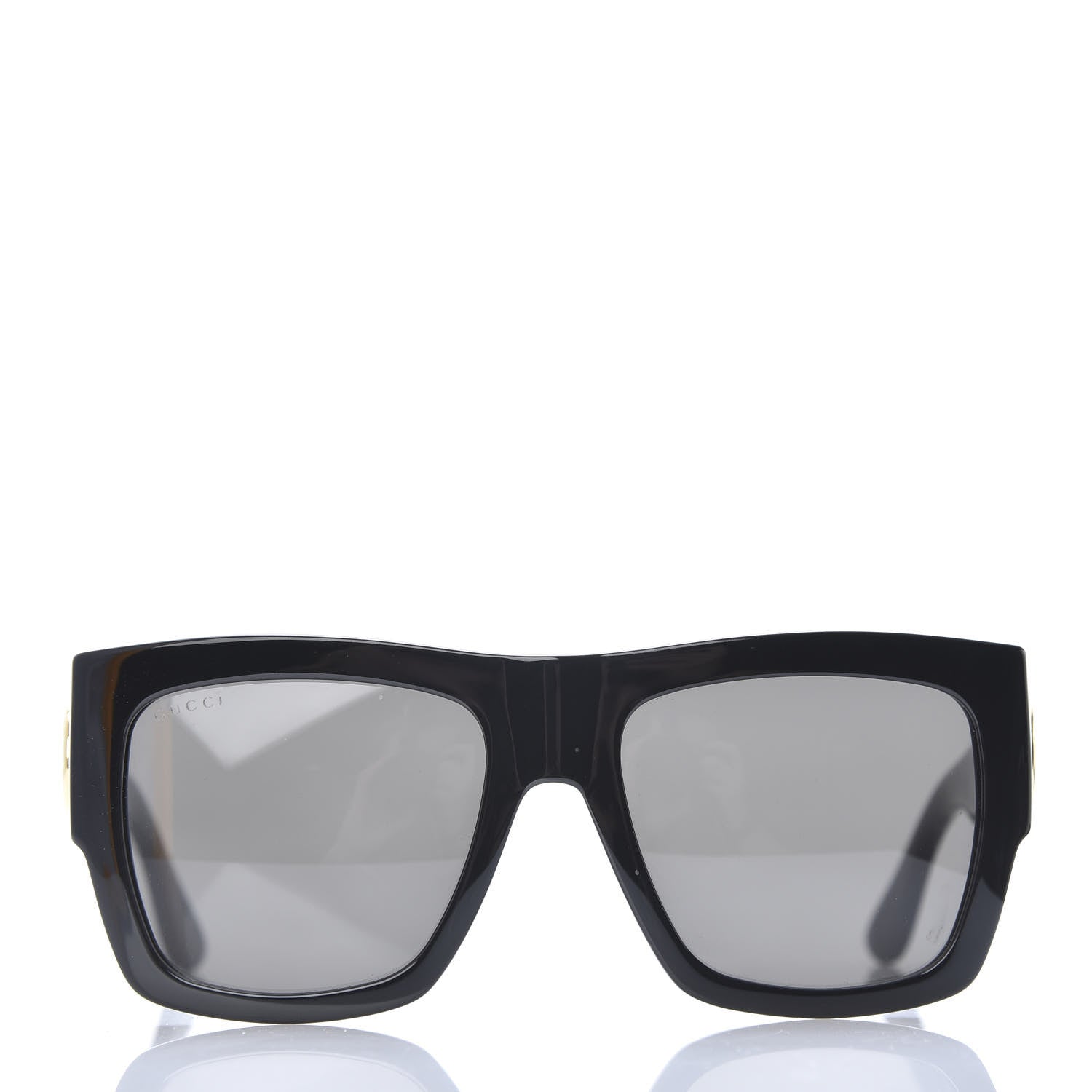 Gucci Acetate Square Frame Sunglasses GG 3817/S Black 2 of 9