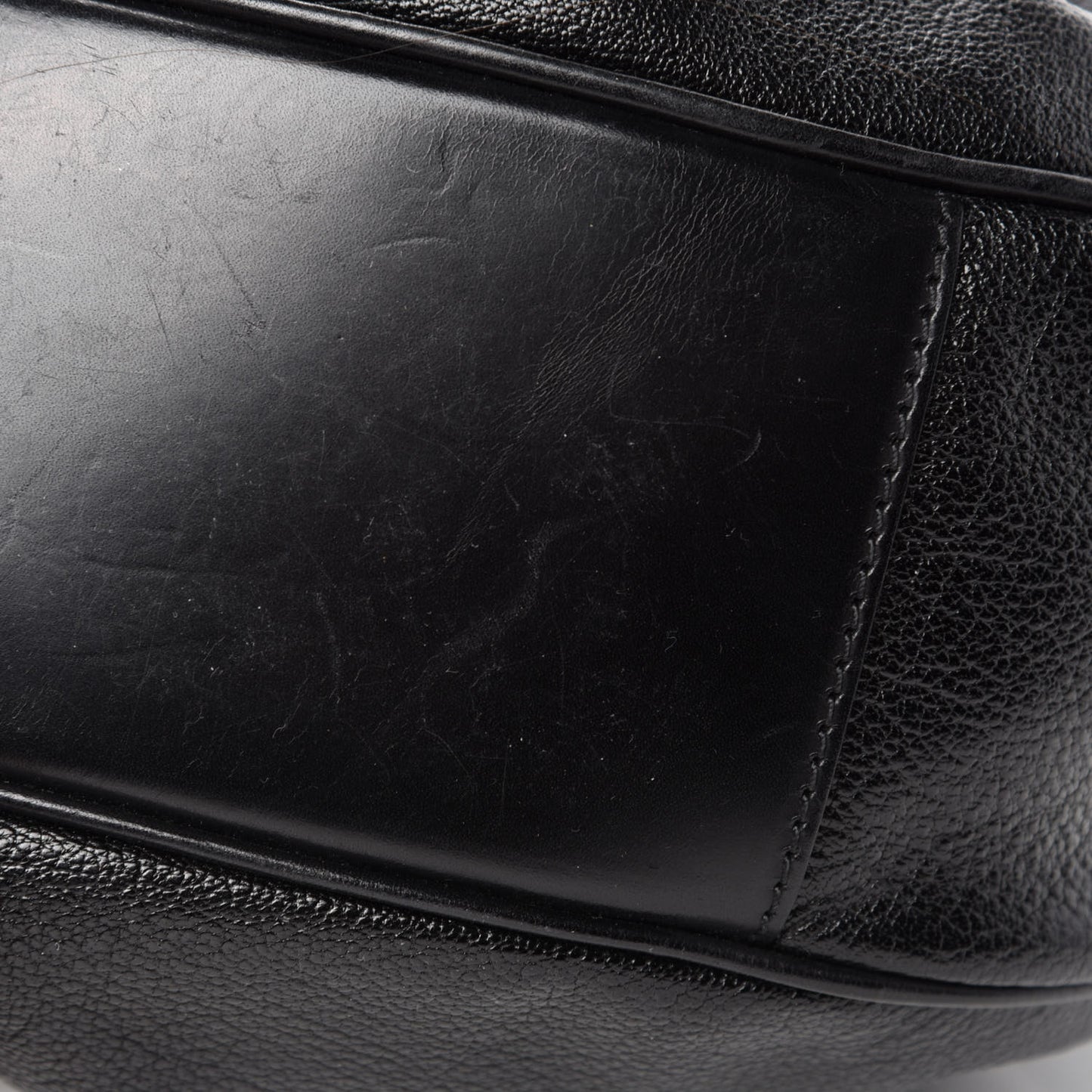 Calfskin Warrior Hobo Black