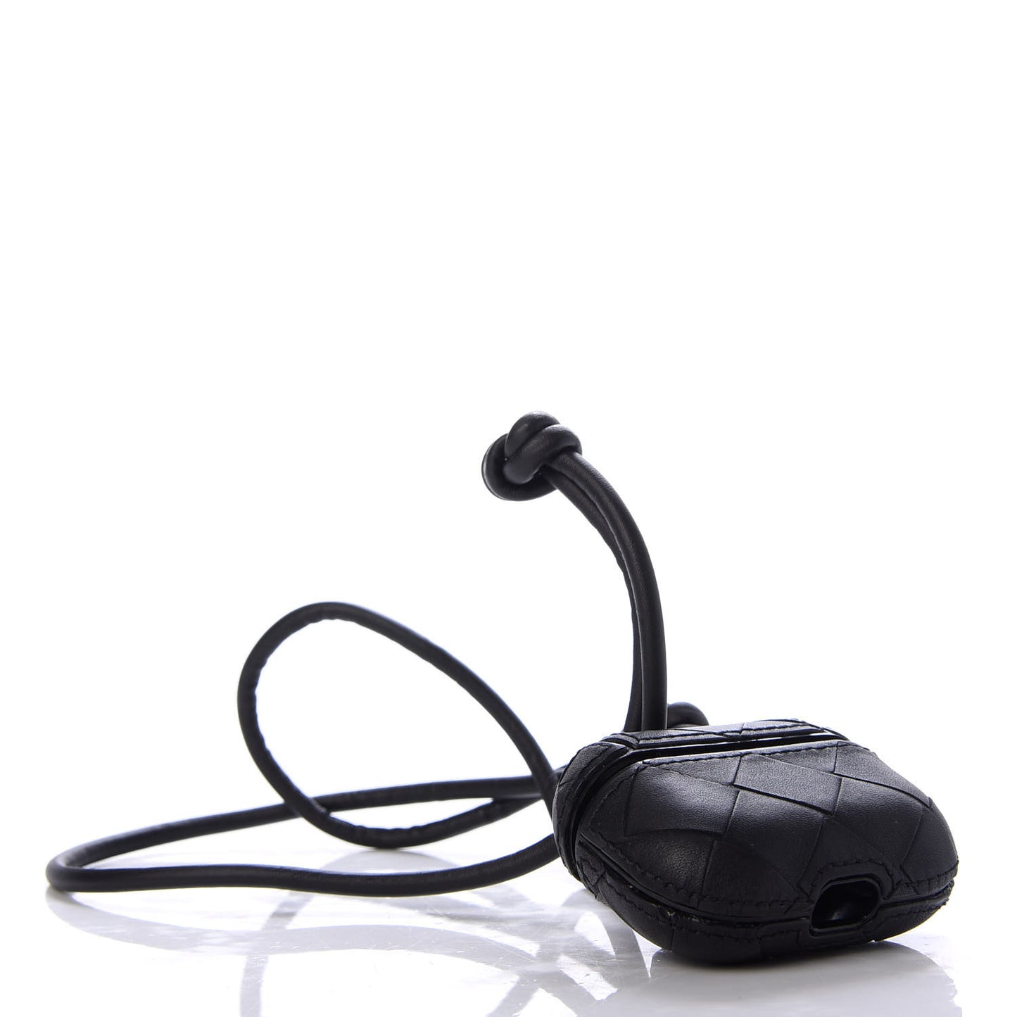 Nappa Intrecciato Airpods Pro Case Black