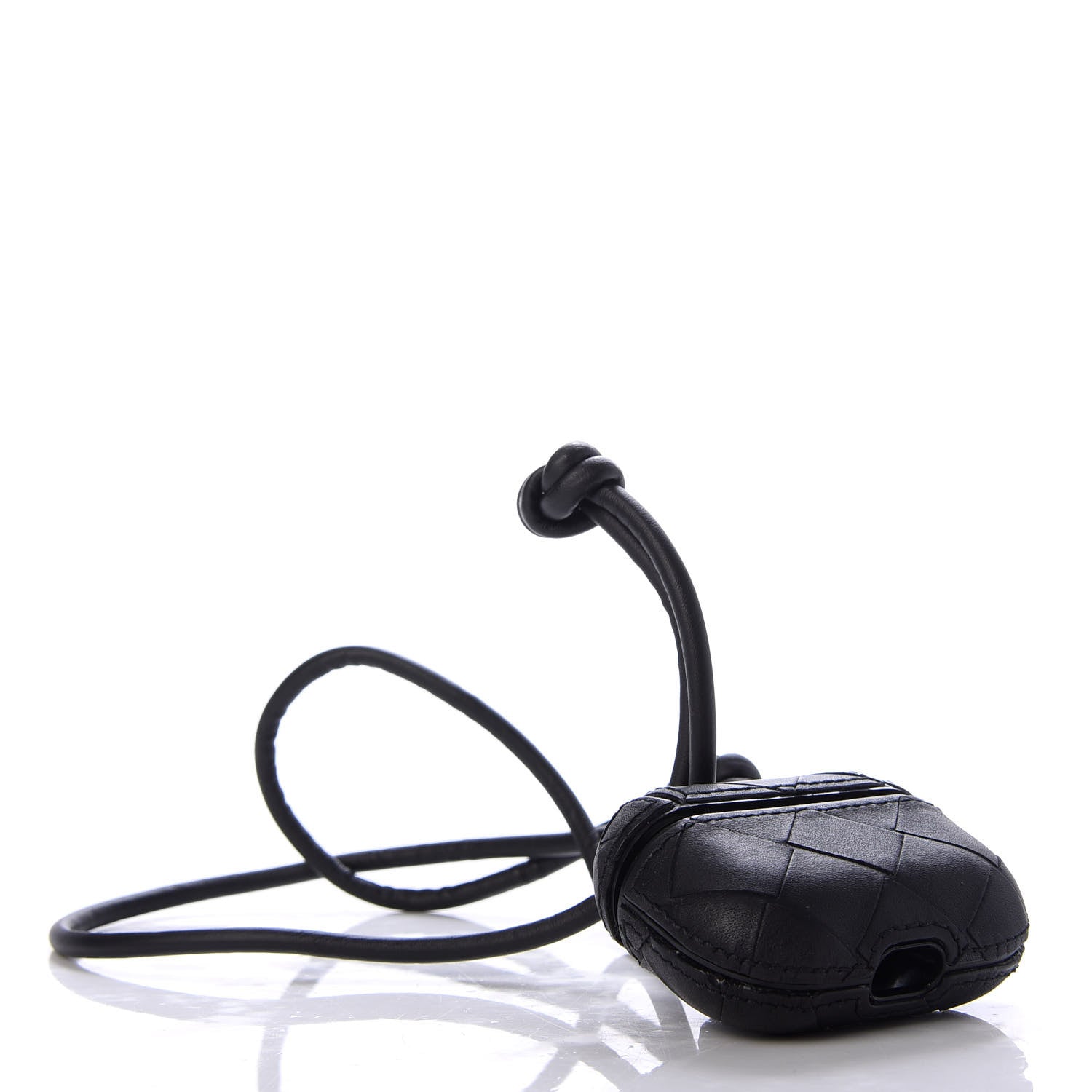 Bottega Veneta Nappa Intrecciato Airpods Pro Case Black 4 of 8