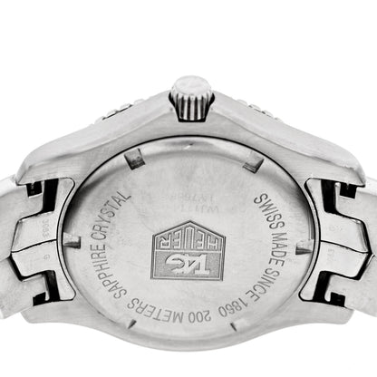 Tag Heuer Stainless Steel Diamond Mother of Pearl 39mm Link Quartz Watch WJ1114 4 of 5
