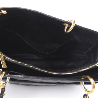 Chanel Caviar Quilted Grand Shopping Tote GST Black 4 of 17