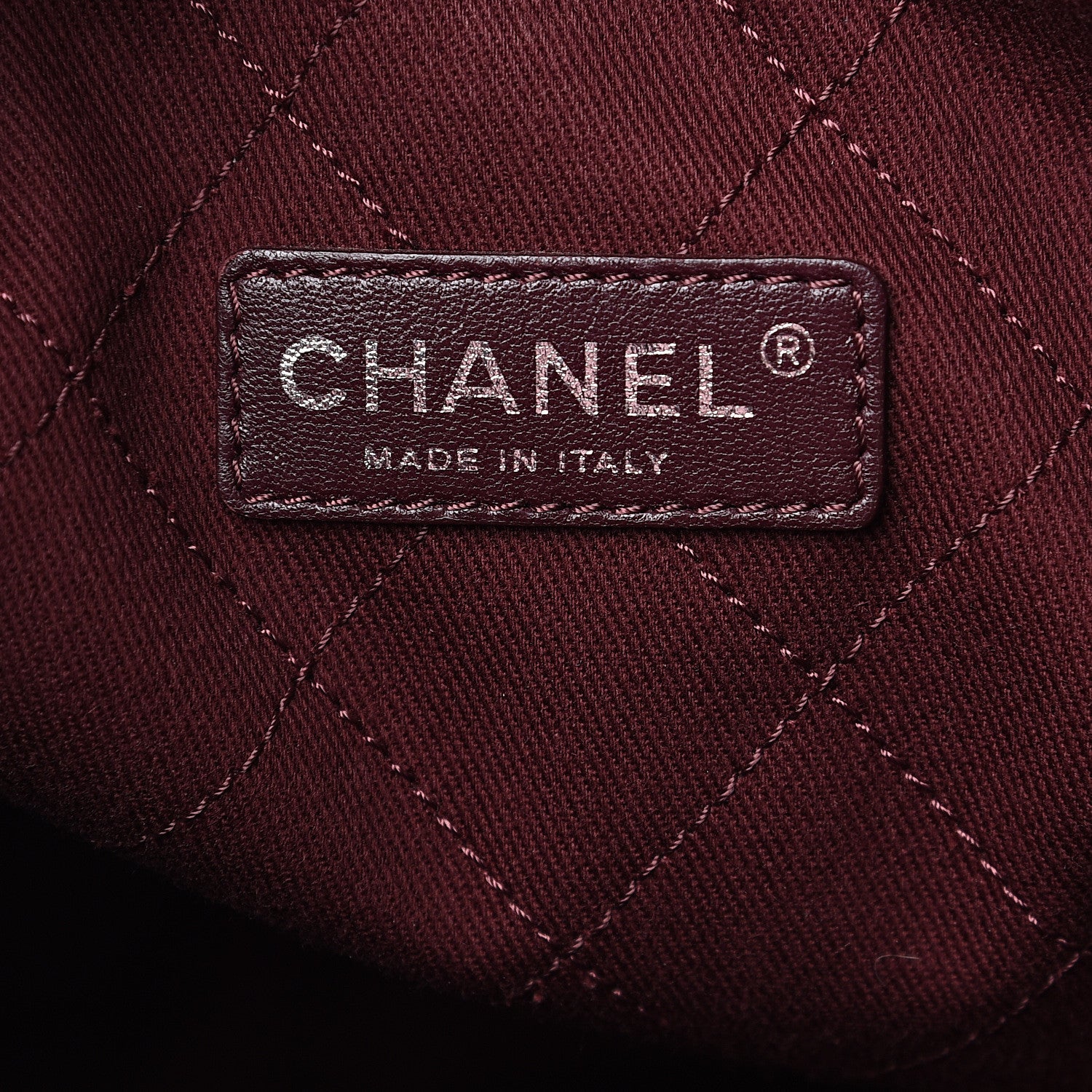 Chanel Canvas Calfskin Let's Demonstrate Small Tote White Black 5 of 11