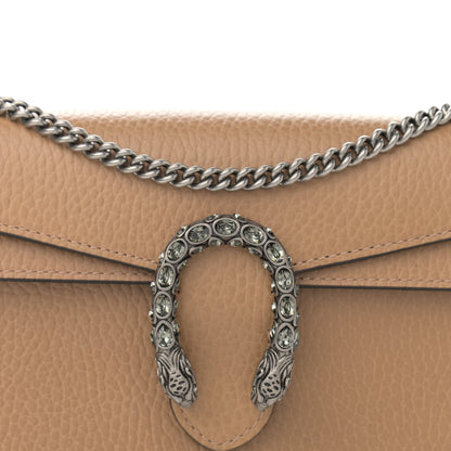 Gucci Dollar Calfskin Crystal Super Mini Dionysus Shoulder Bag Natural Tan Black Diamond 7 of 9