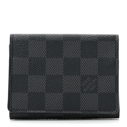 Louis Vuitton Damier Graphite Envelope Business Card Holder 1 of 8