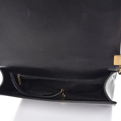 Chanel Lambskin Quilted Large Boy Flap Black 5 of 13