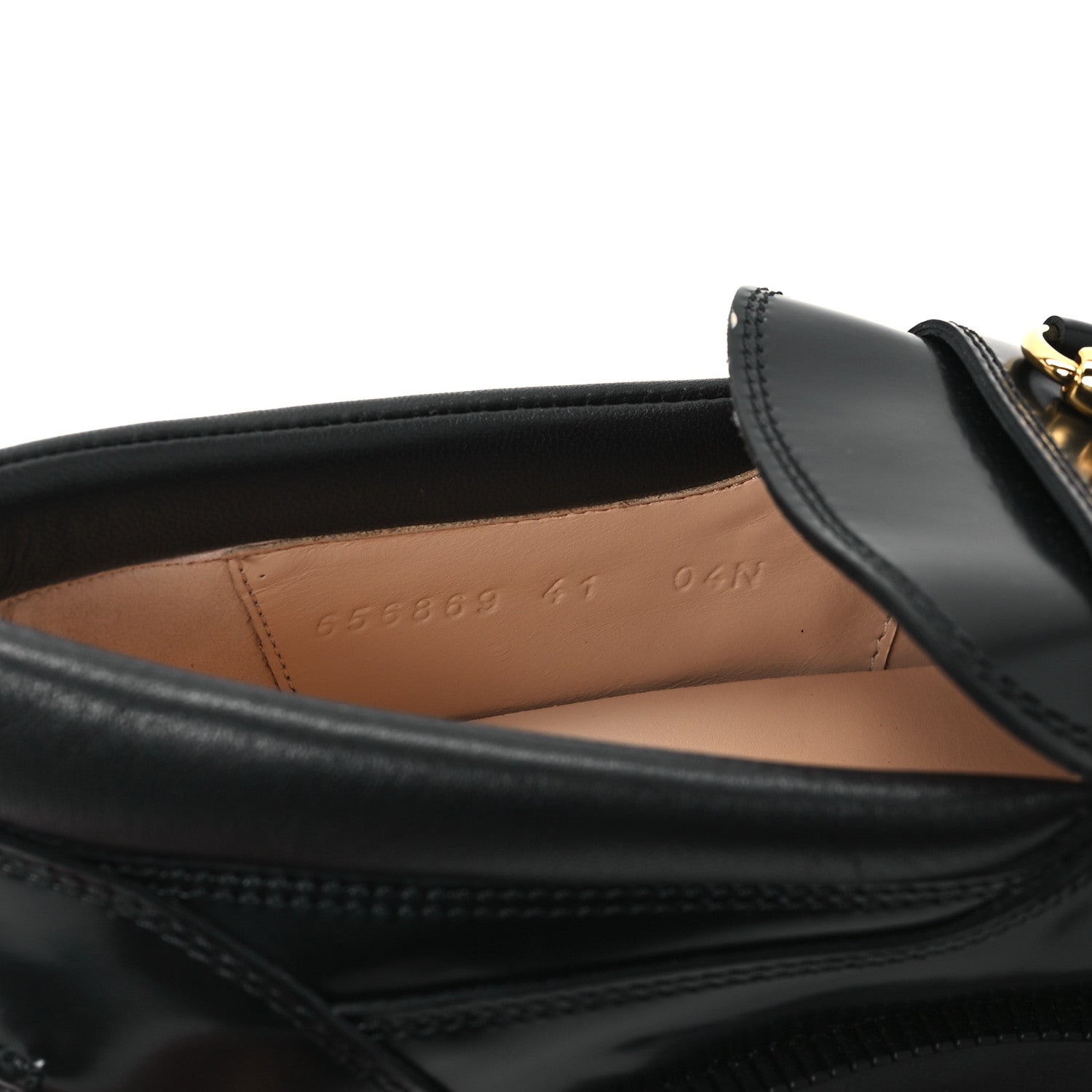 Gucci Magnum Calfskin Nappa Samoa Womens Horsebit Platform Chunky Lug Sole 40mm Loafers 41 Black 9 of 11