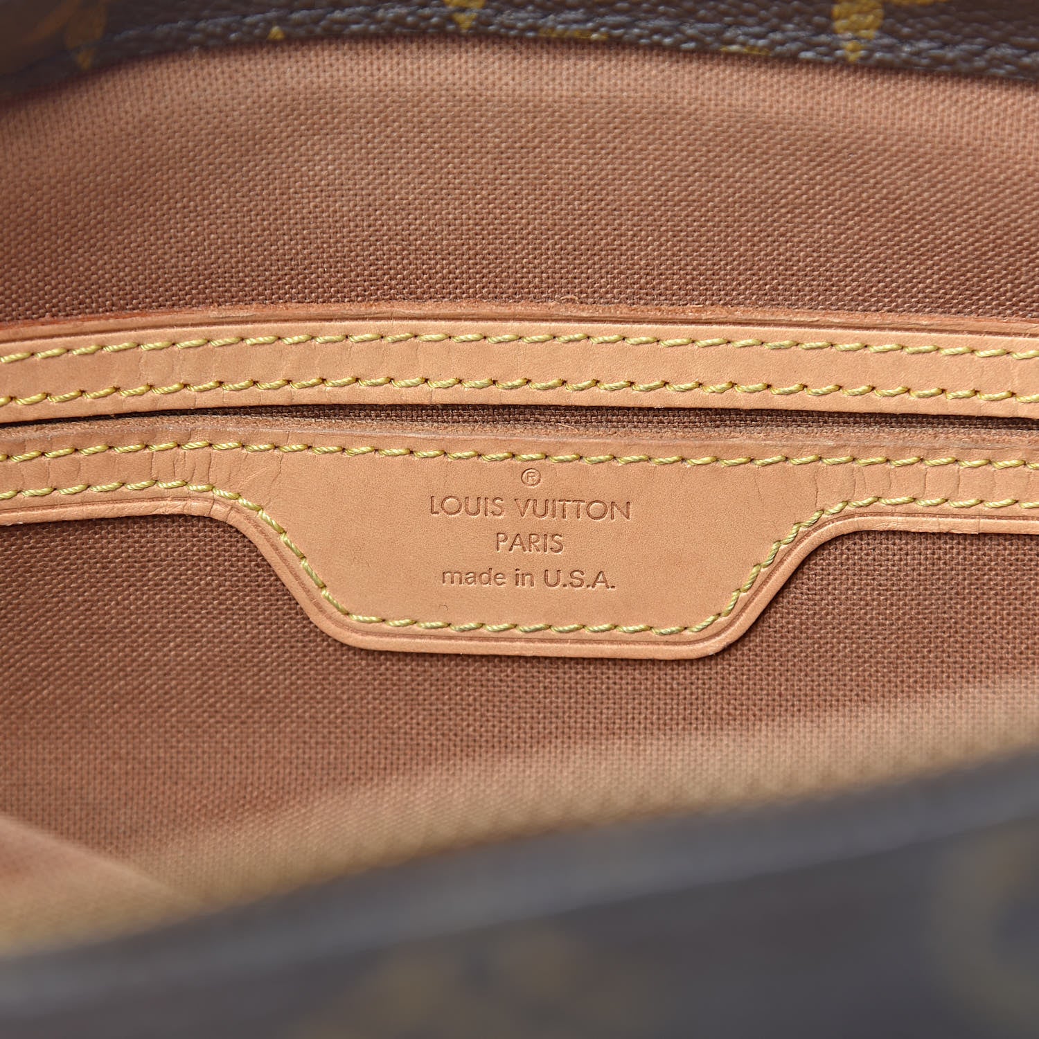 Louis Vuitton Monogram Cabas Mezzo 6 of 16