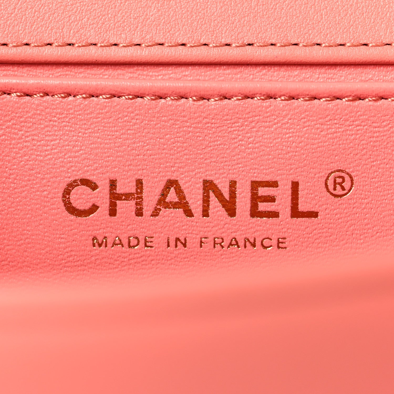Chanel Lambskin Quilted Medium Boy Flap Coral 6 of 10