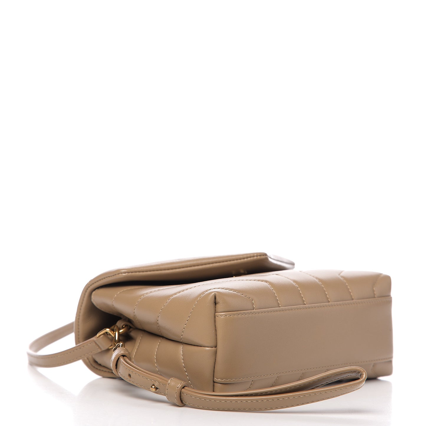 Calfskin Y Quilted Monogram Toy Loulou Satchel Cork
