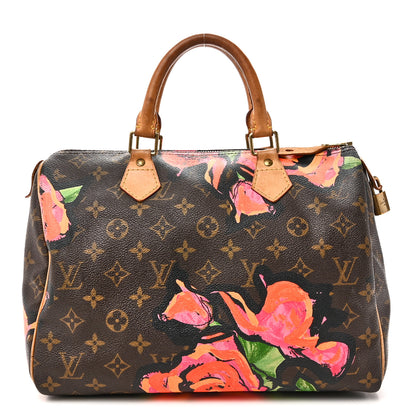 Louis Vuitton Monogram Roses Speedy 30 1 of 13