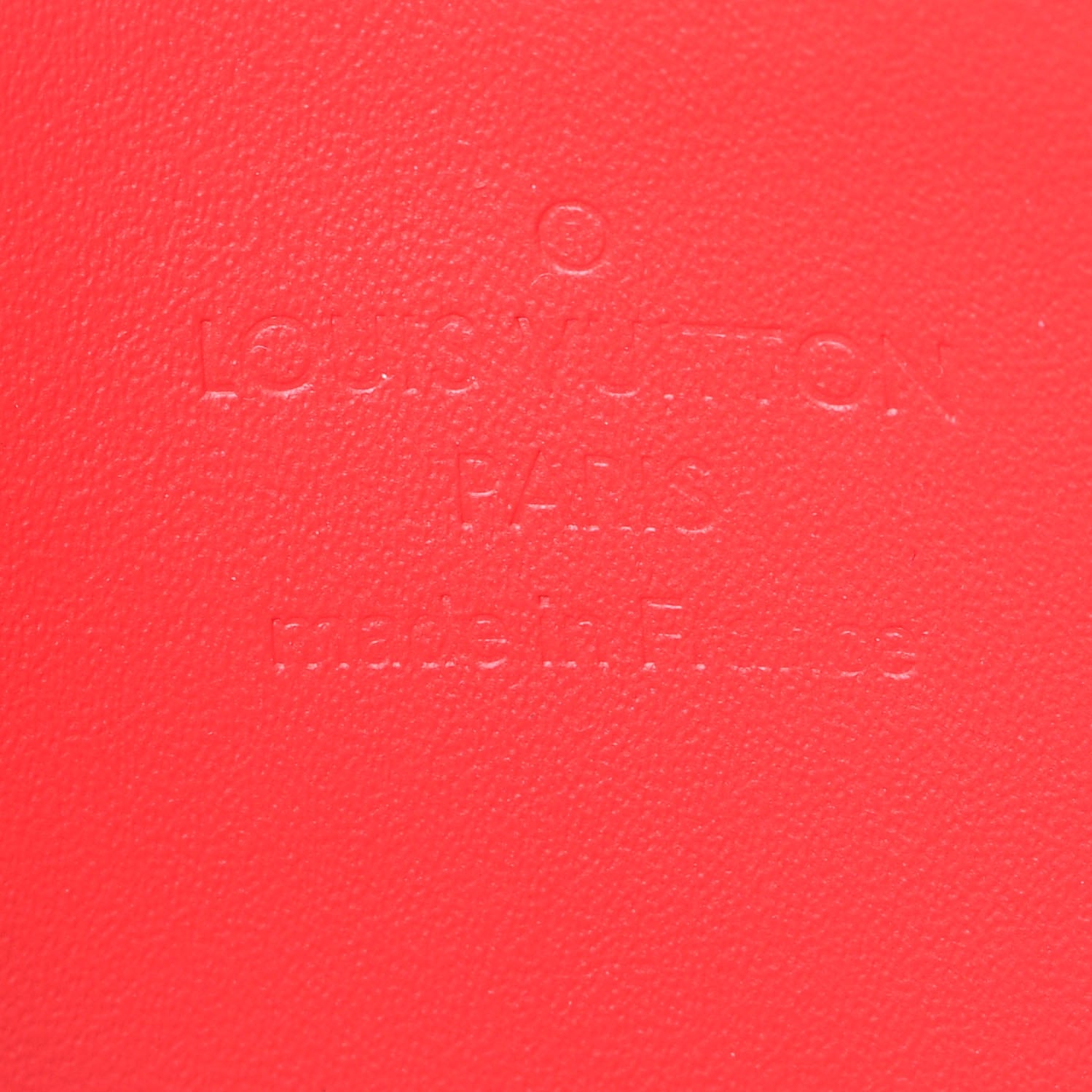 Louis Vuitton Vernis Zippy Coin Purse Rouge Grenadine 6 of 7