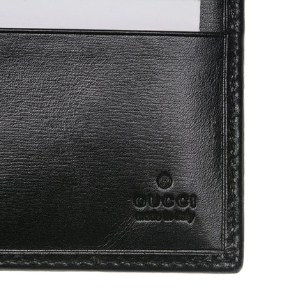 Gucci Mens Monogram Bi-Fold Wallet Black 6 of 6