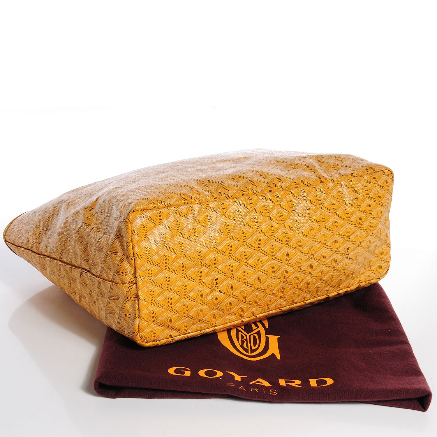 Goyard Goyardine Saint Louis PM Yellow 4 of 8