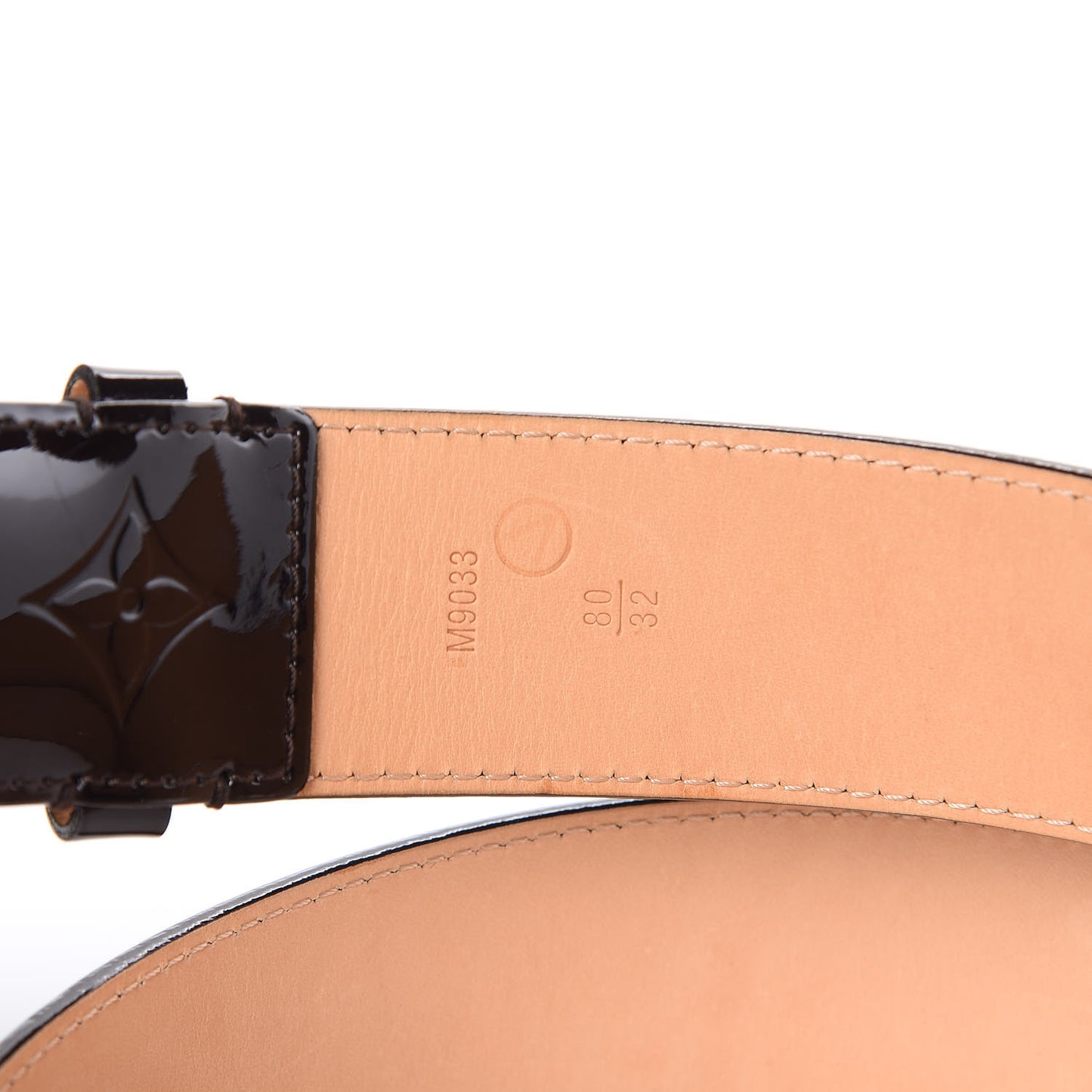 Vernis 40mm Fleur Belt 80 32 Amarante
