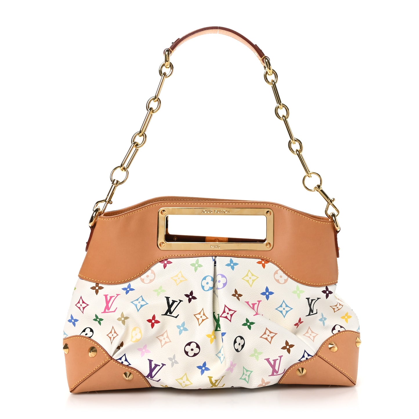 Monogram Multicolor Judy MM White