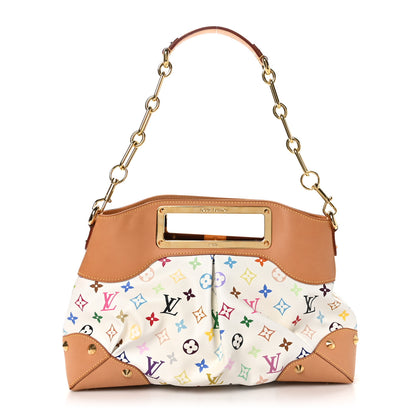 Louis Vuitton Monogram Multicolor Judy MM White 1 of 9
