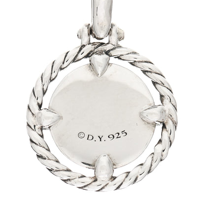 David Yurman Sterling Silver Diamond Canada Charm Enhancer Pendant 3 of 3