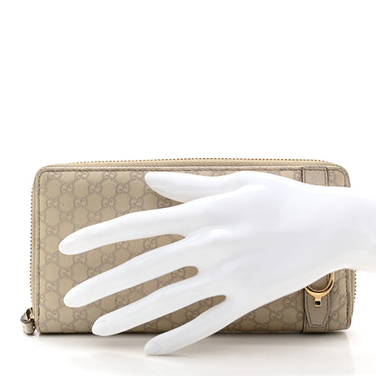 Gucci Microguccissima Nice Zip Around Wallet Off White 2 of 12