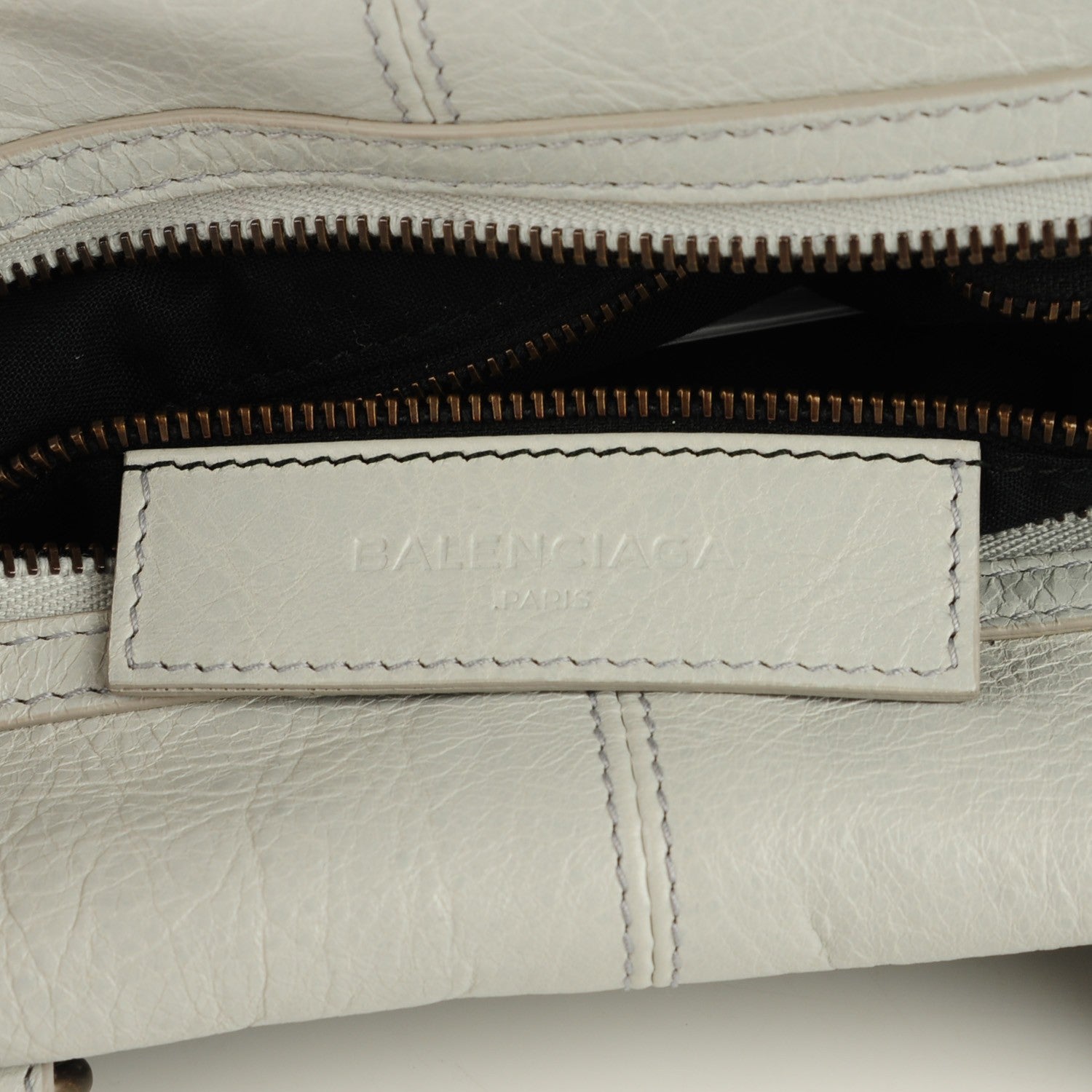 Balenciaga Agneau Classic Hardware Maxi Twiggy Gris Glace 6 of 8