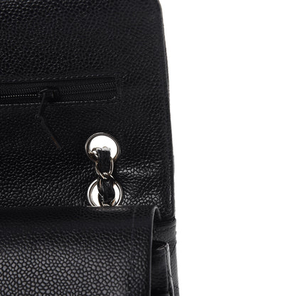 Chanel Caviar Quilted Small Double Flap Black 11 of 14