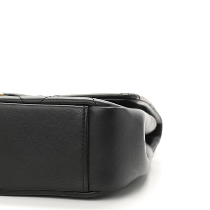 Chanel Lambskin Small A Real Catch Flap Bag Black 10 of 12