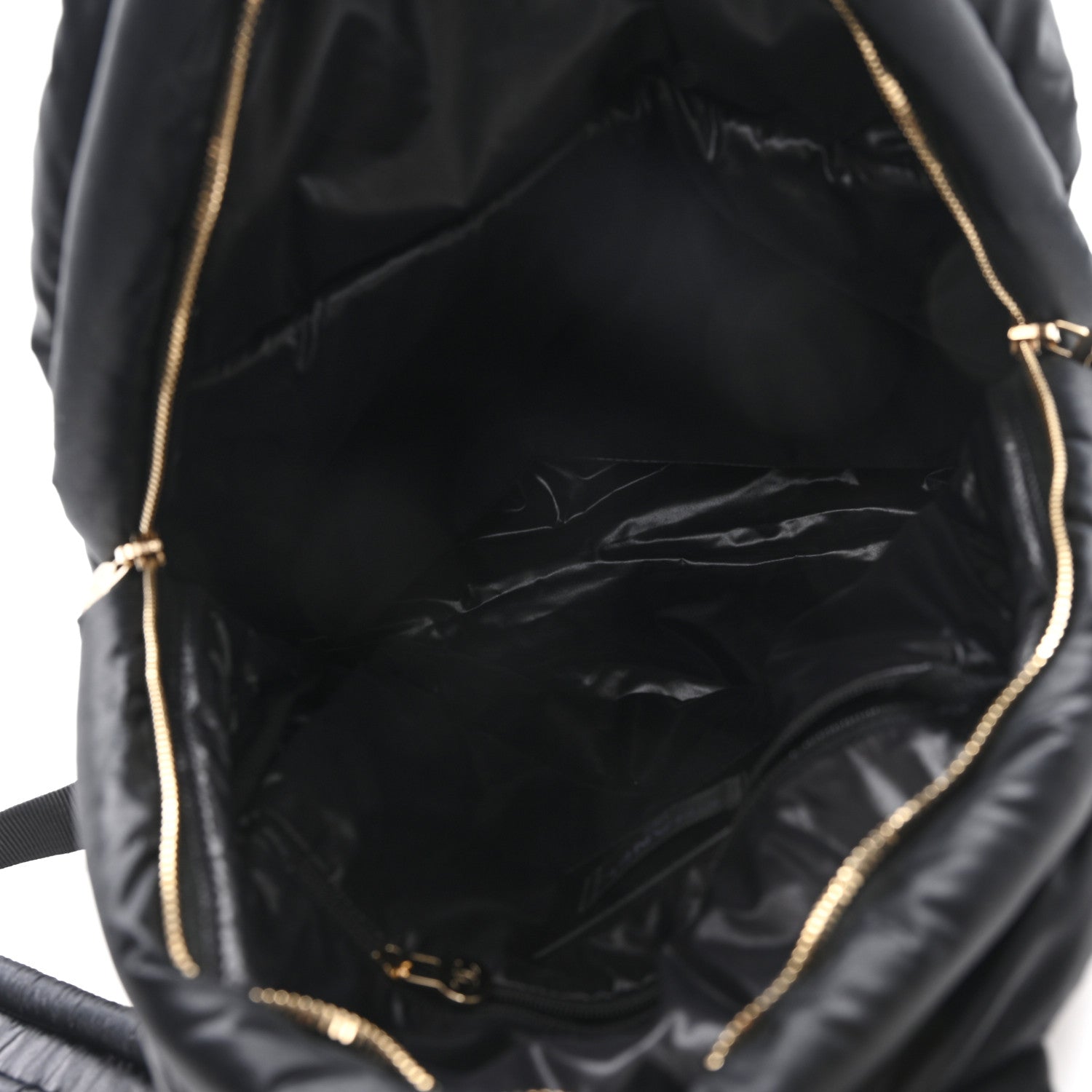 Chanel Nylon Tweed Quilted Small Coco Neige Snowflake Backpack Black 5 of 11