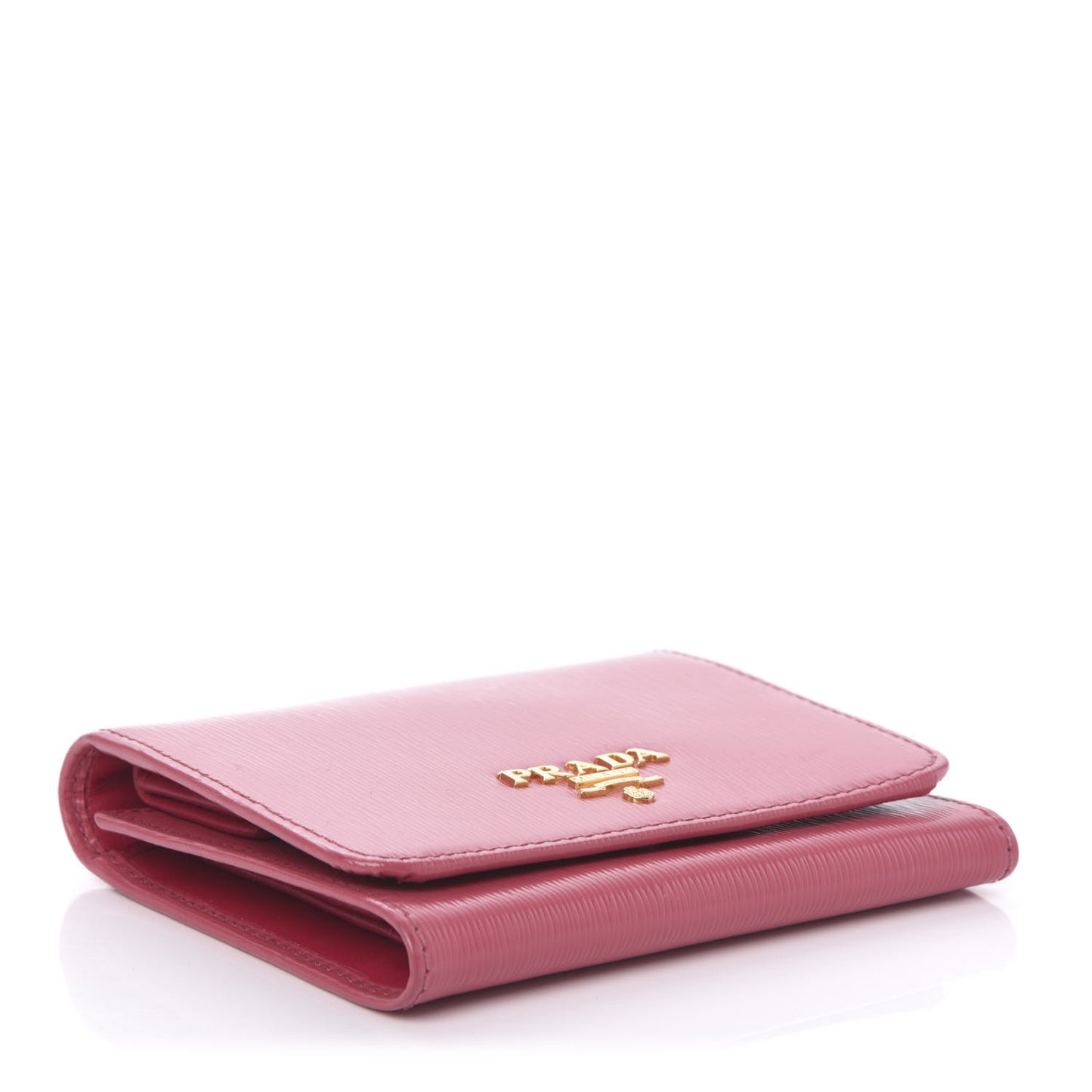 Vitello Move Tri-Fold Compact Wallet Peonia