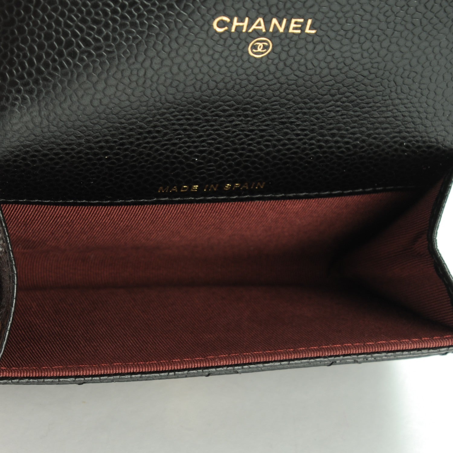 Chanel Caviar Quilted Flap Card Holder Black 5 of 8