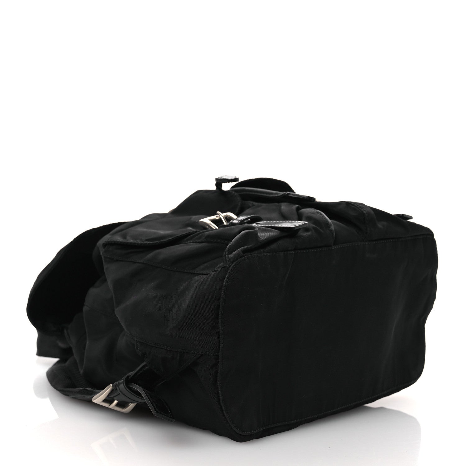 Prada Tessuto Nylon Saffiano Small Backpack Black 1779908