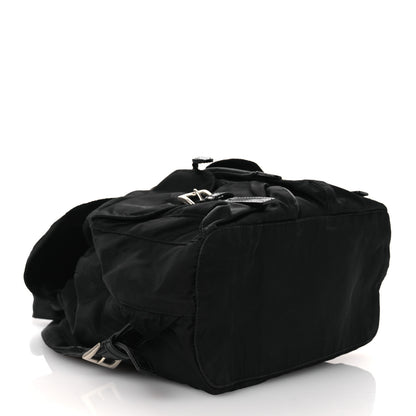 Prada Tessuto Nylon Saffiano Small Backpack Black 4 of 12