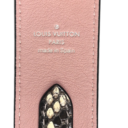 Louis Vuitton Snakeskin Bandouliere Shoulder Strap Natural 3 of 5
