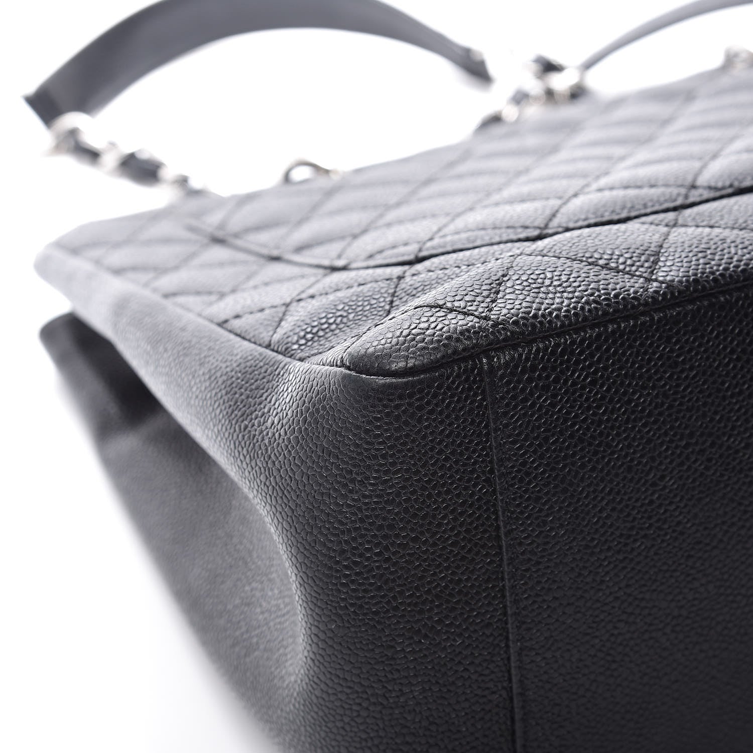 Chanel Caviar Quilted Grand Shopping Tote GST Black 13 of 13