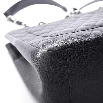 Chanel Caviar Quilted Grand Shopping Tote GST Black 13 of 13
