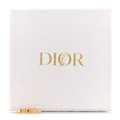 Christian Dior Metal Crystal DIO(R)EVOLUTION Ring 54 7 Gold 5 of 5