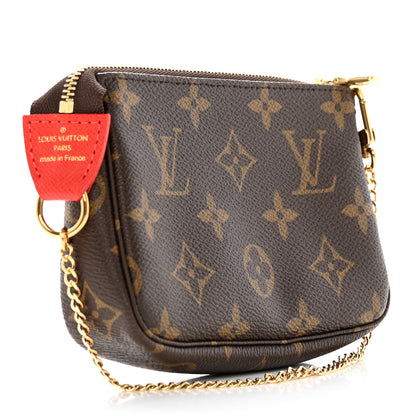 Louis Vuitton Monogram 2018 Christmas Animation Mini Cats Pochette Accessories 3 of 8
