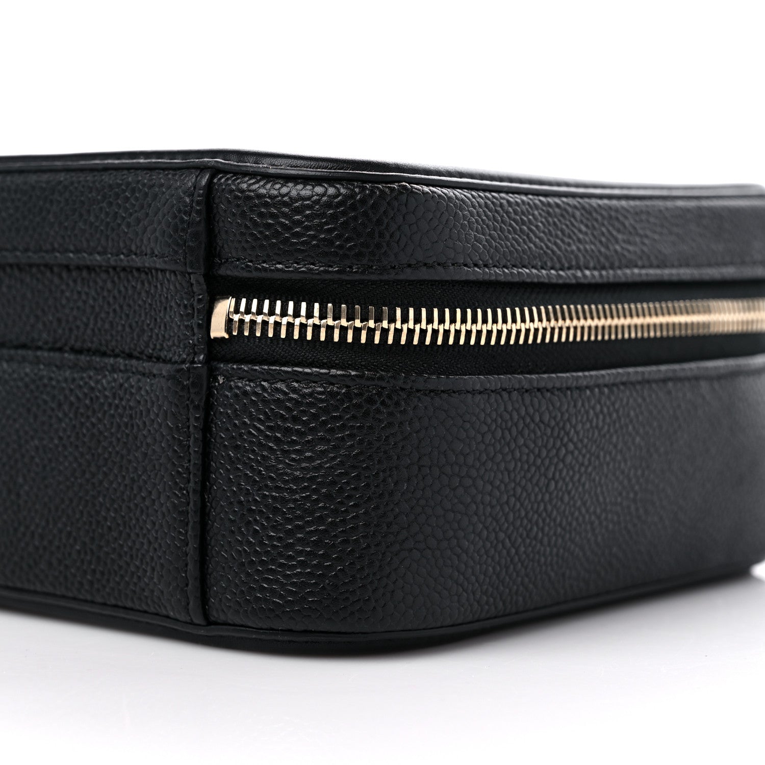 Chanel Caviar Quilted Medium CC Filigree Vanity Case Black 9 of 9