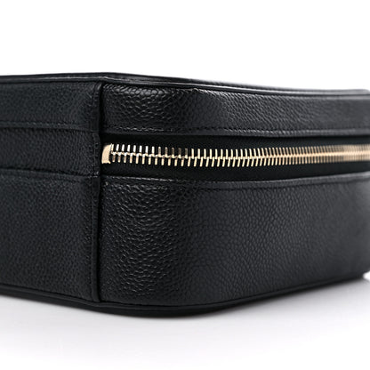Chanel Caviar Quilted Medium CC Filigree Vanity Case Black 9 of 9