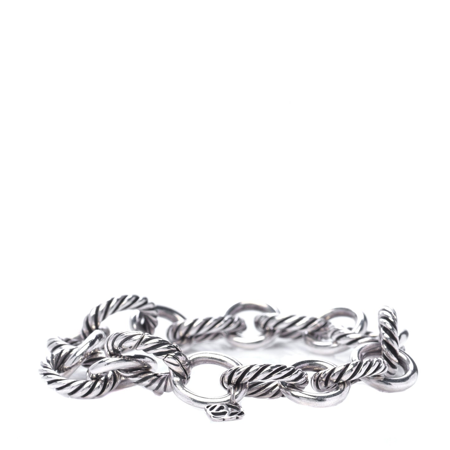 Sterling Silver 12mm Large Oval Link Bracelet