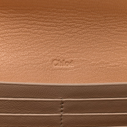 Chloe Goatskin Ribbon Long Wallet Rose Quartz 6 of 7
