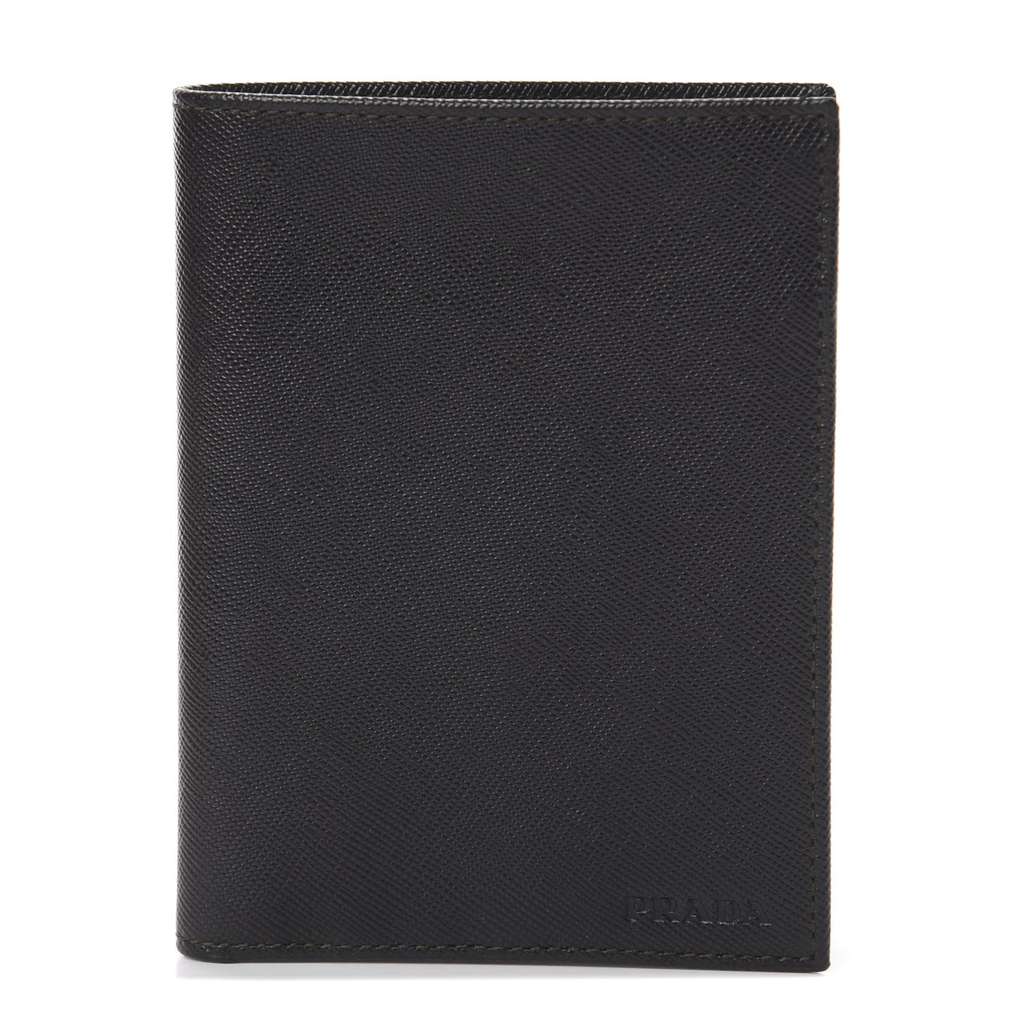 Saffiano Bi-Fold Wallet Black