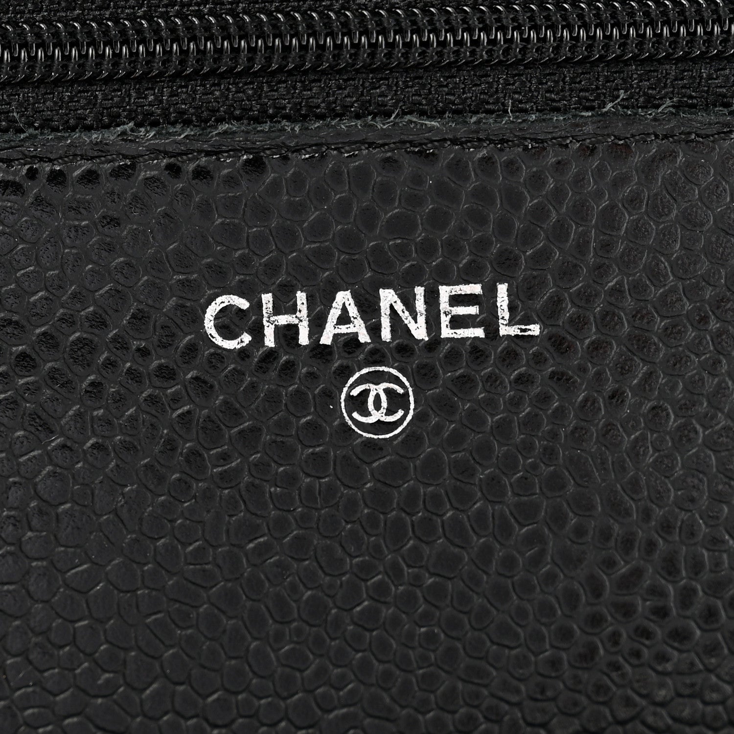 Chanel Caviar Quilted Wallet on Chain WOC Black 6 of 11