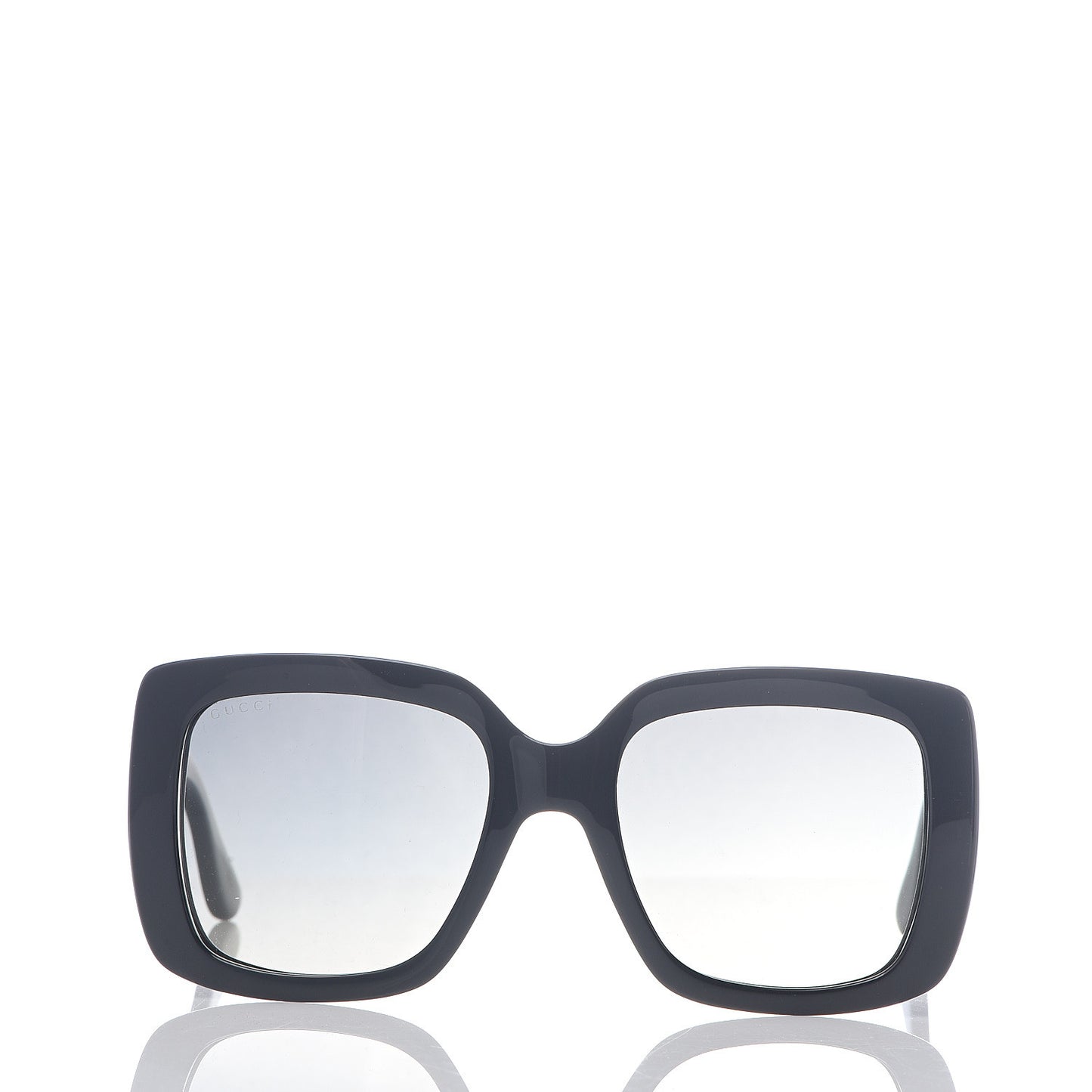Acetate Square Frame Sunglasses GG0141S Black