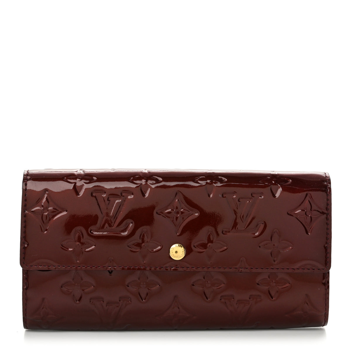 Louis Vuitton Vernis Sarah Wallet Amarante 1 of 11