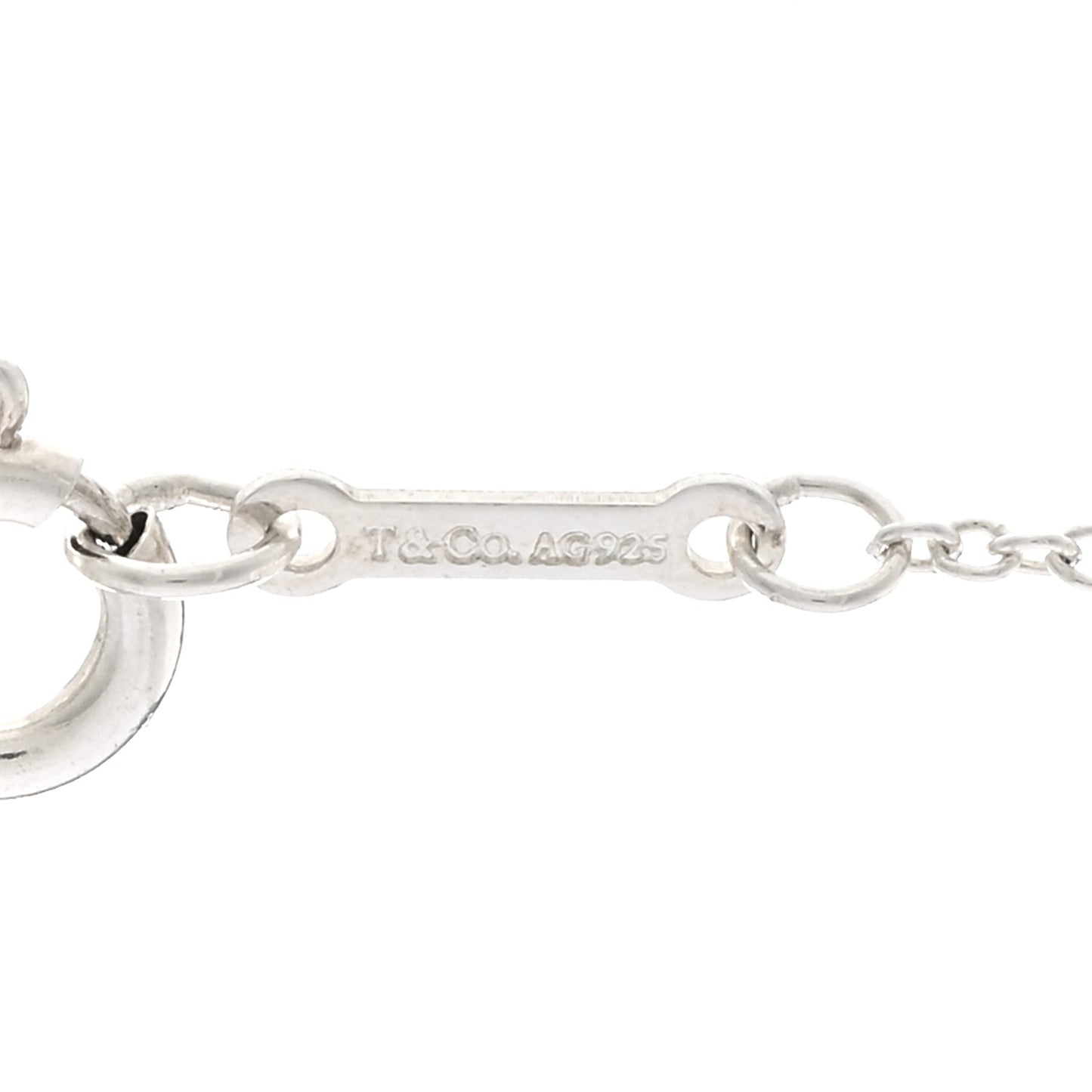 Sterling Silver Paloma Picasso Double Loving Heart Pendant Necklace
