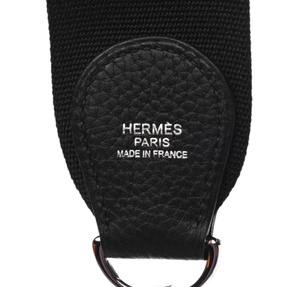 Hermes Taurillon Clemence Evelyne III PM Black 9 of 11