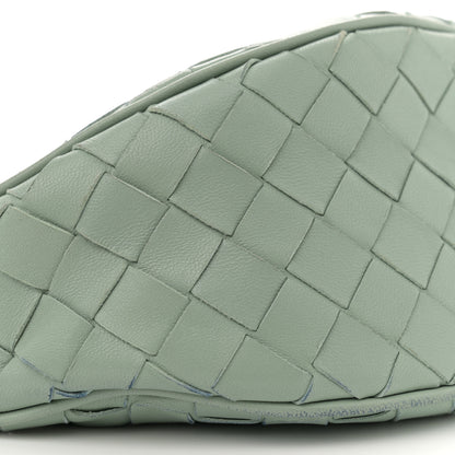 Bottega Veneta Nappa Intrecciato Half Moon Pouch On Strap Sauge 8 of 10
