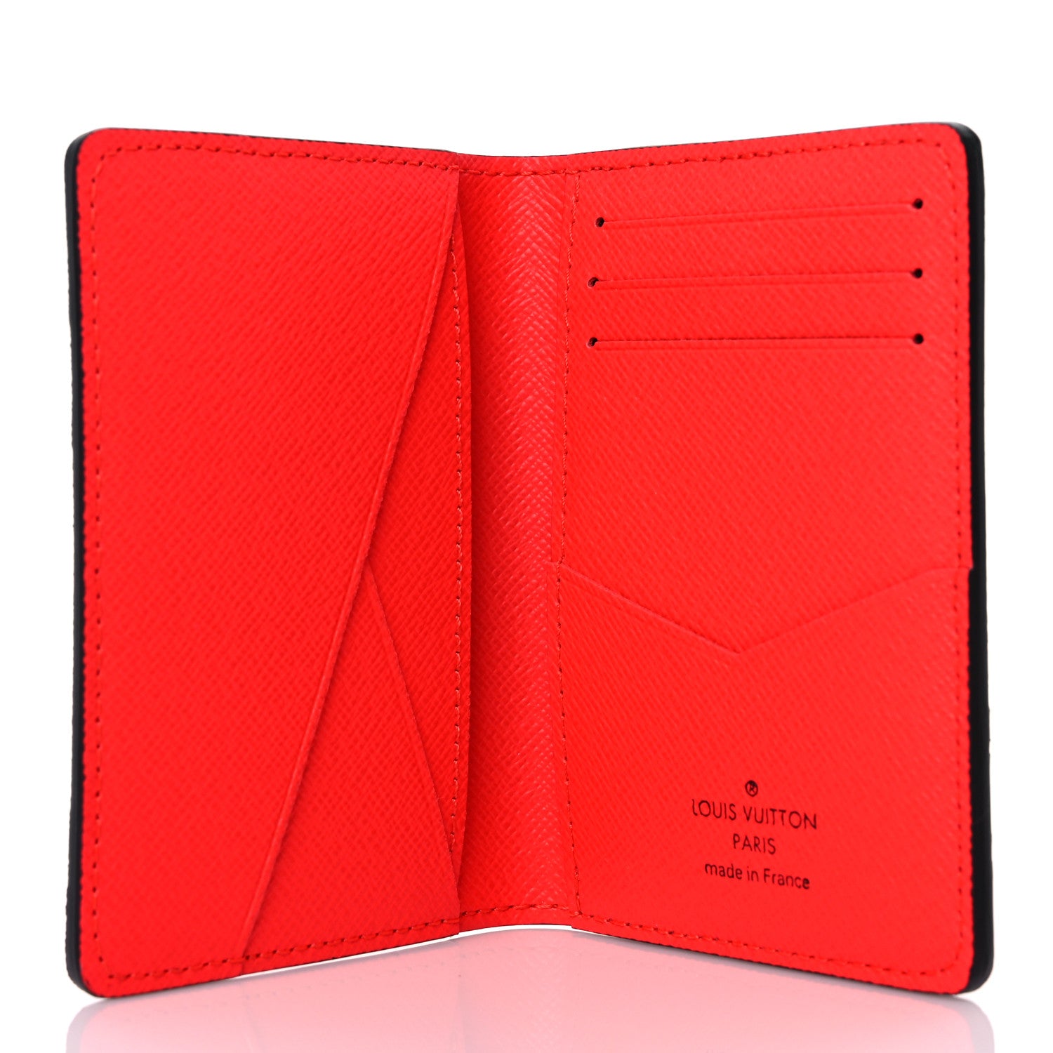 Louis Vuitton Taigarama Pocket Organizer NM Fire Red 5 of 7