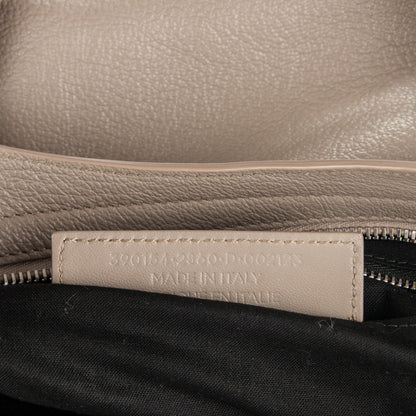 Balenciaga Chevre Silver Metallic Edge Hardware City Beige Dune Argille 7 of 7